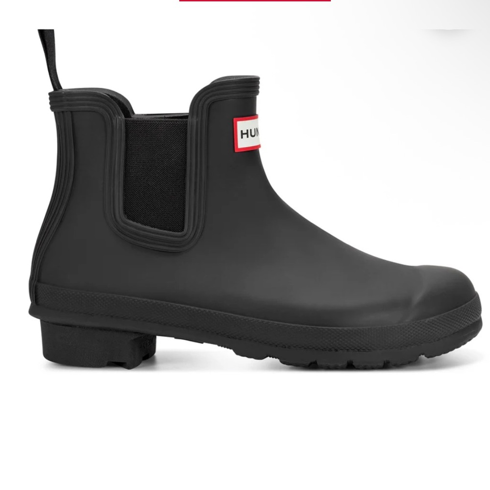 Hunter Chelsea Boots - matte black